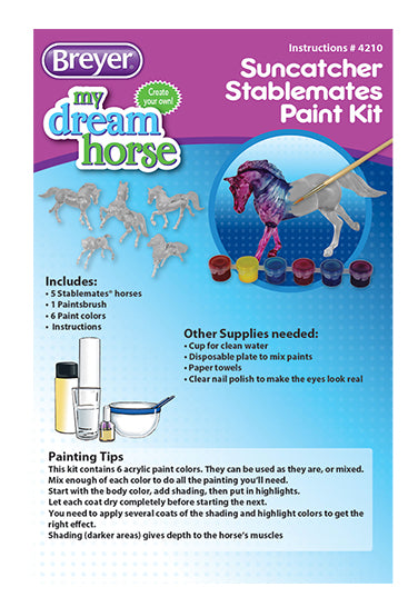 Breyer Suncatcher Stablemates PaintKit%