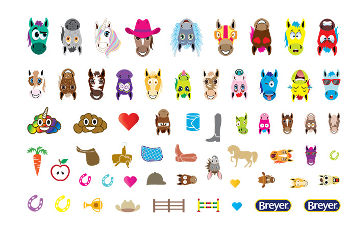 Breyer Decorate Emoji Horse%