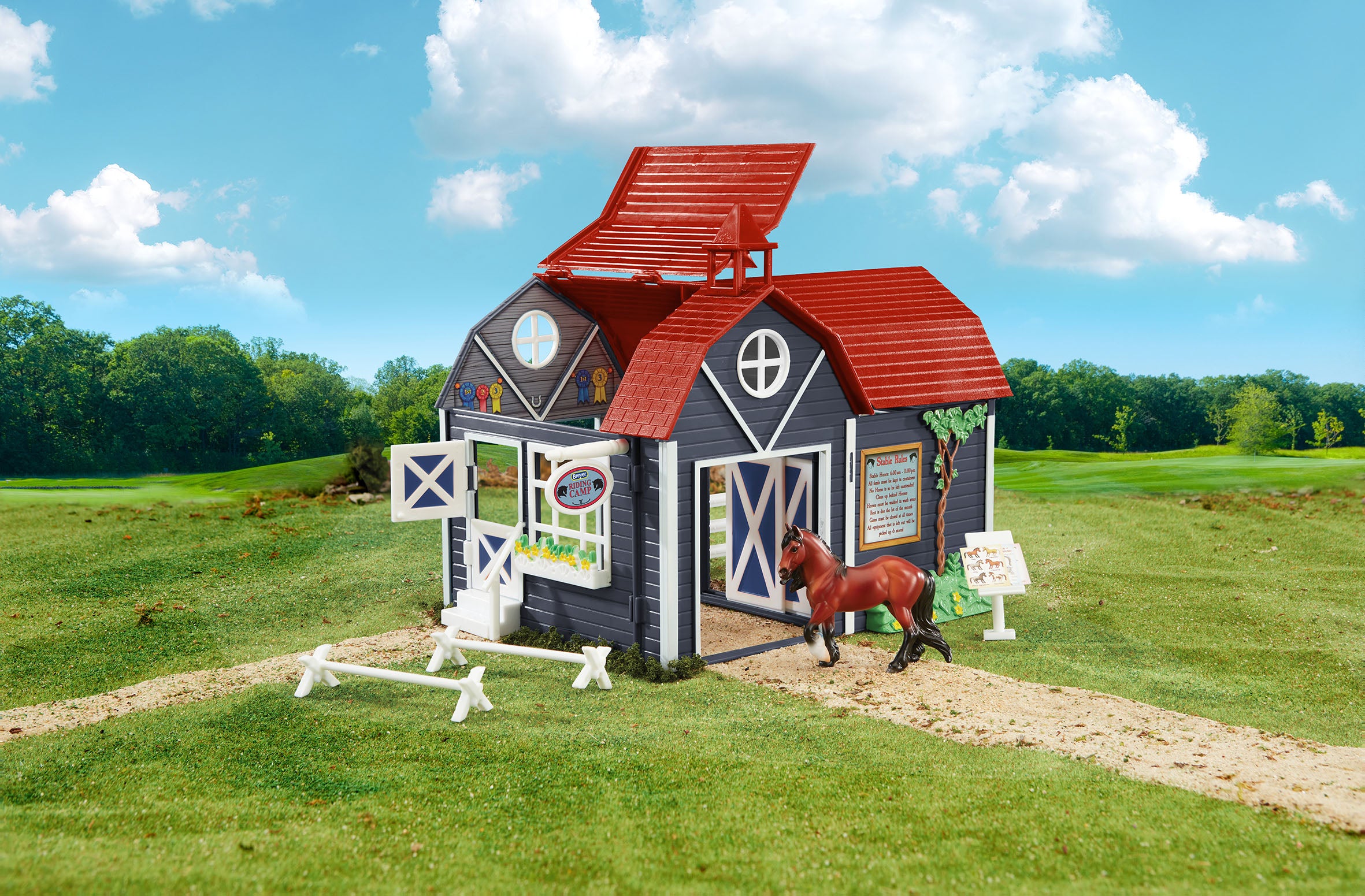 Breyer Stablemates Riding Camp%