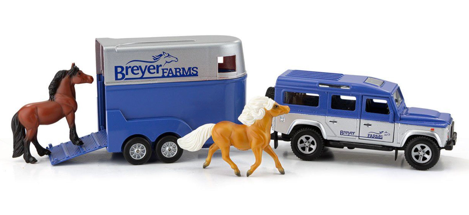 Breyer Farms Land Rover and Trailer