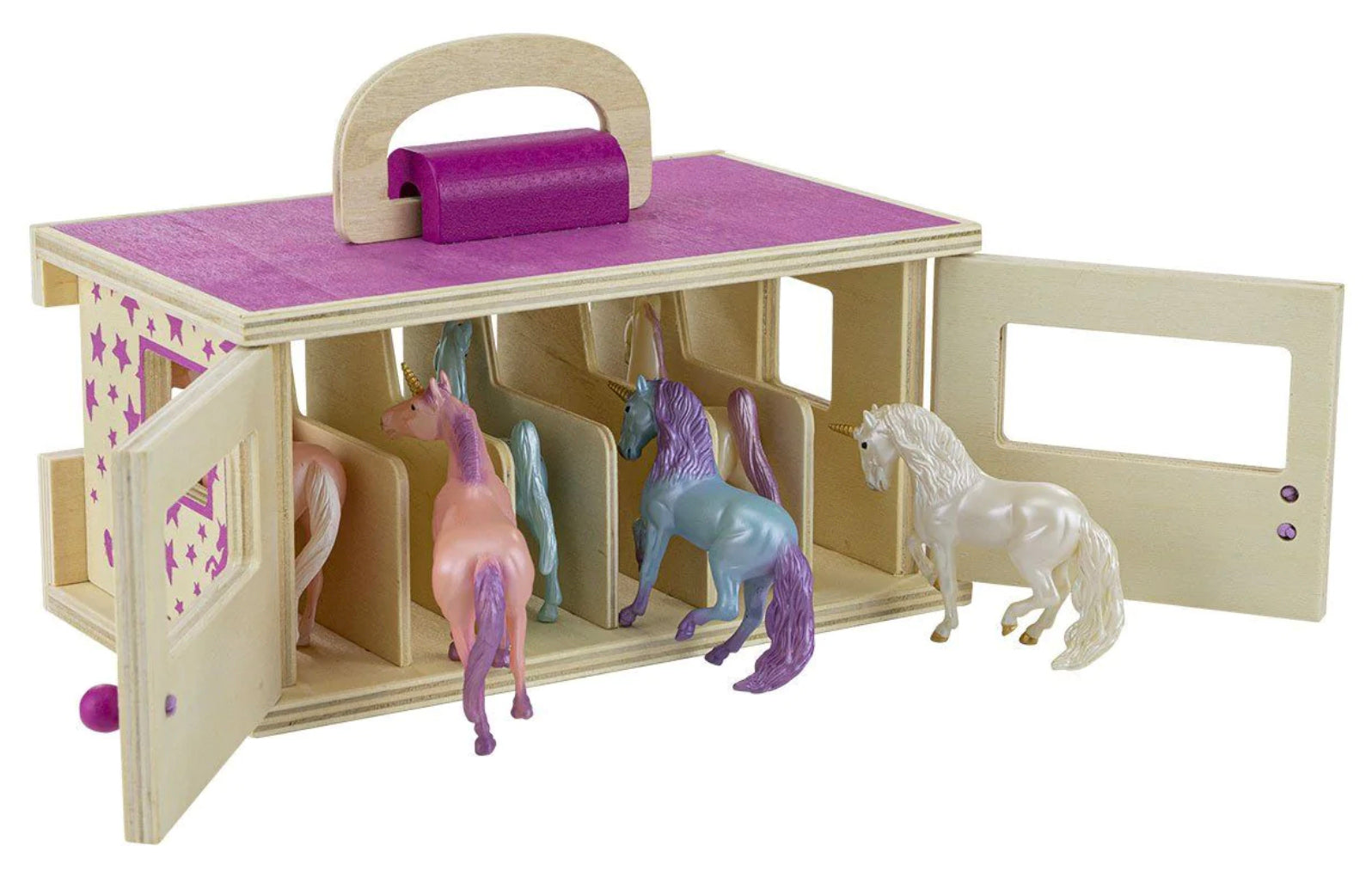 Breyer Unicorn Magic Wooden Stable Set