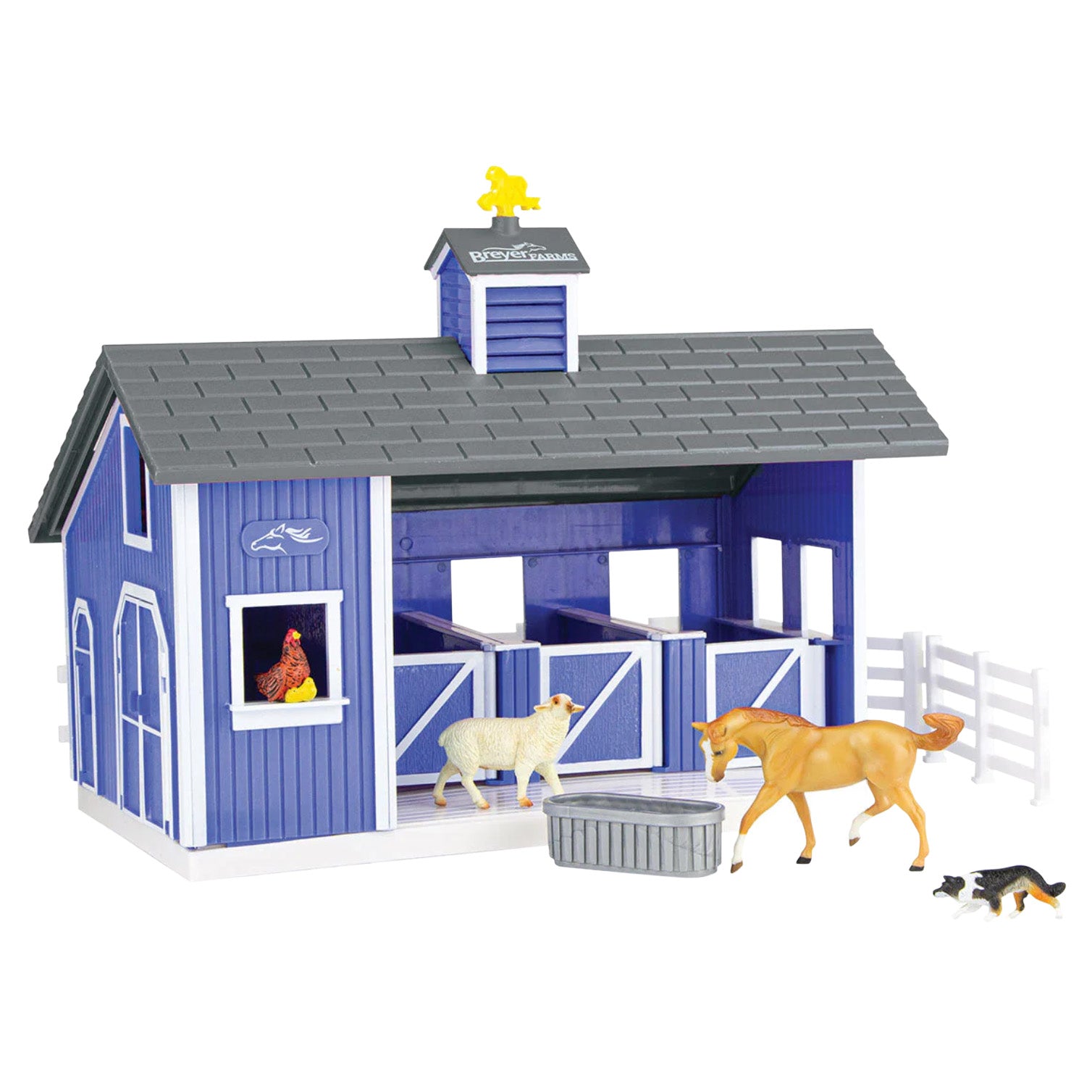 Breyer Farms Home at the Barn Playset