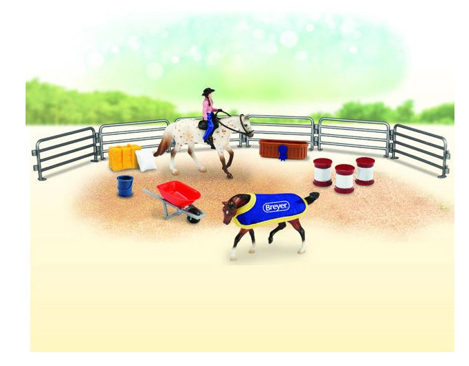 Breyer Stablemates Western Play Set%