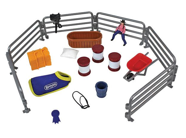 Breyer Stablemates Western Play Set%