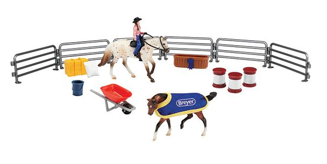 Breyer Stablemates Western Play Set%