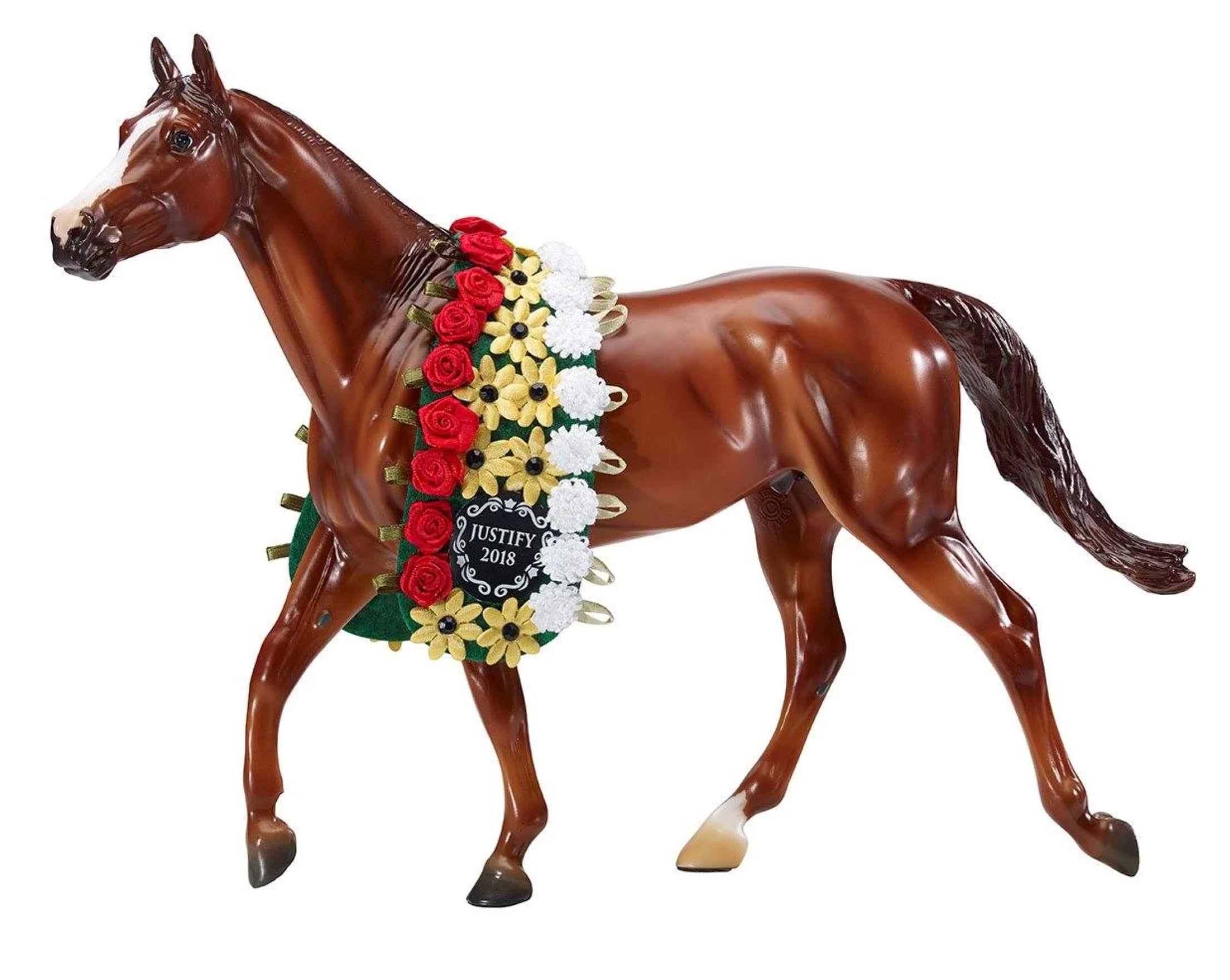 Breyer TR Justify - Triple Crown Winner%