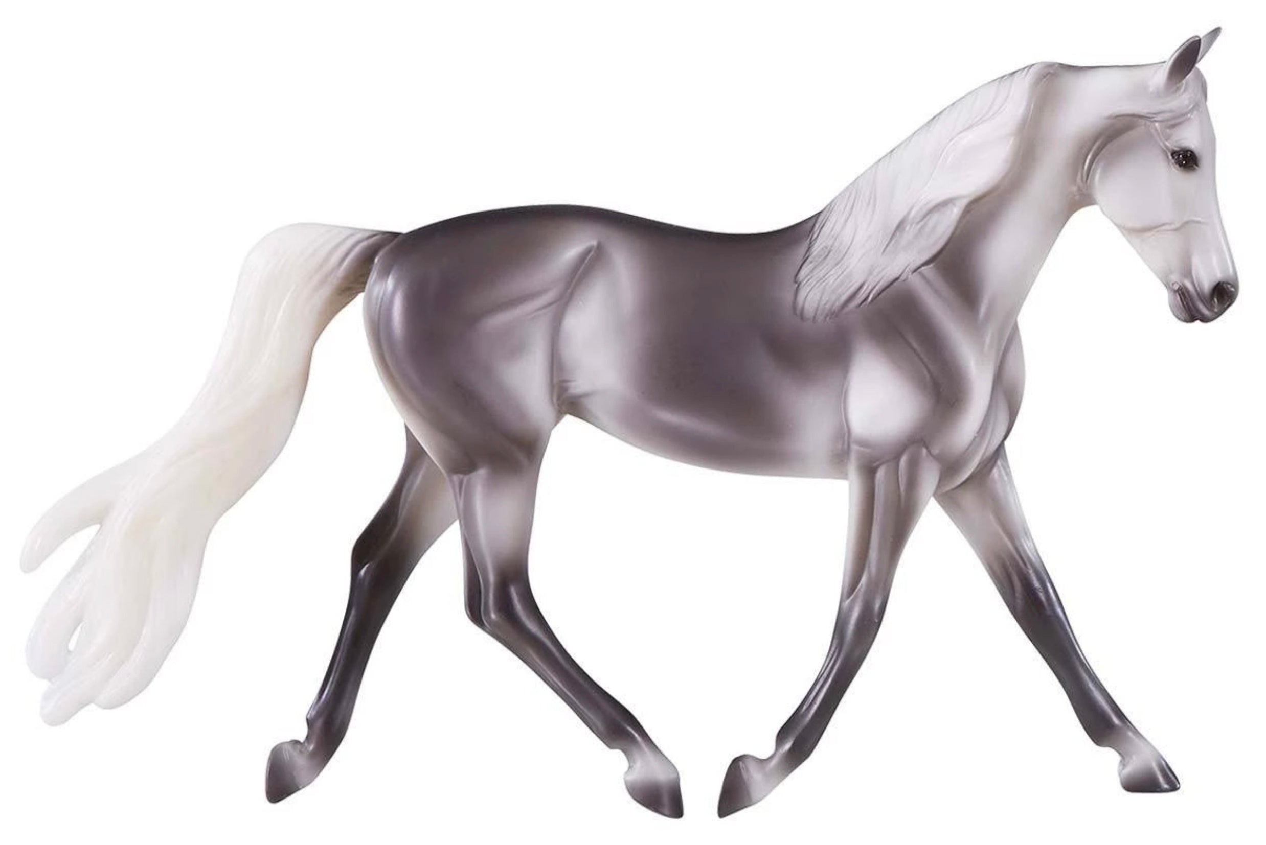 Breyer FS Grey Saddlebred%