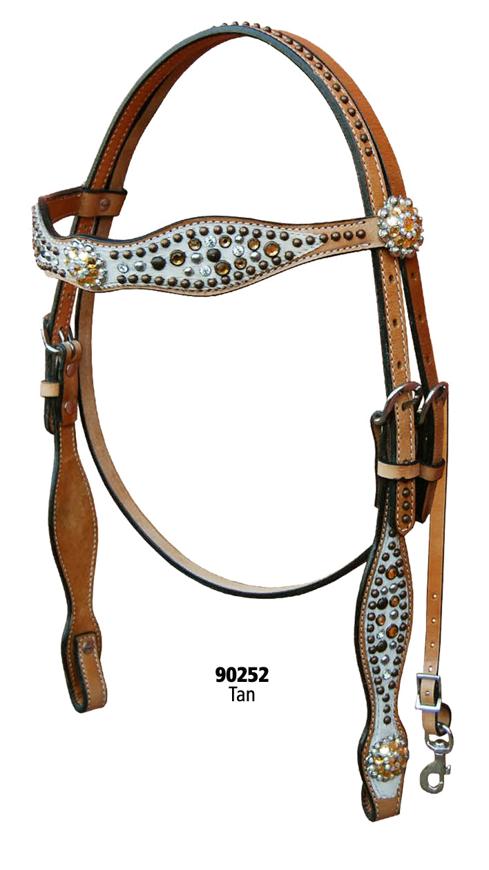 Origin Headstall 90252-01 (Tan) %