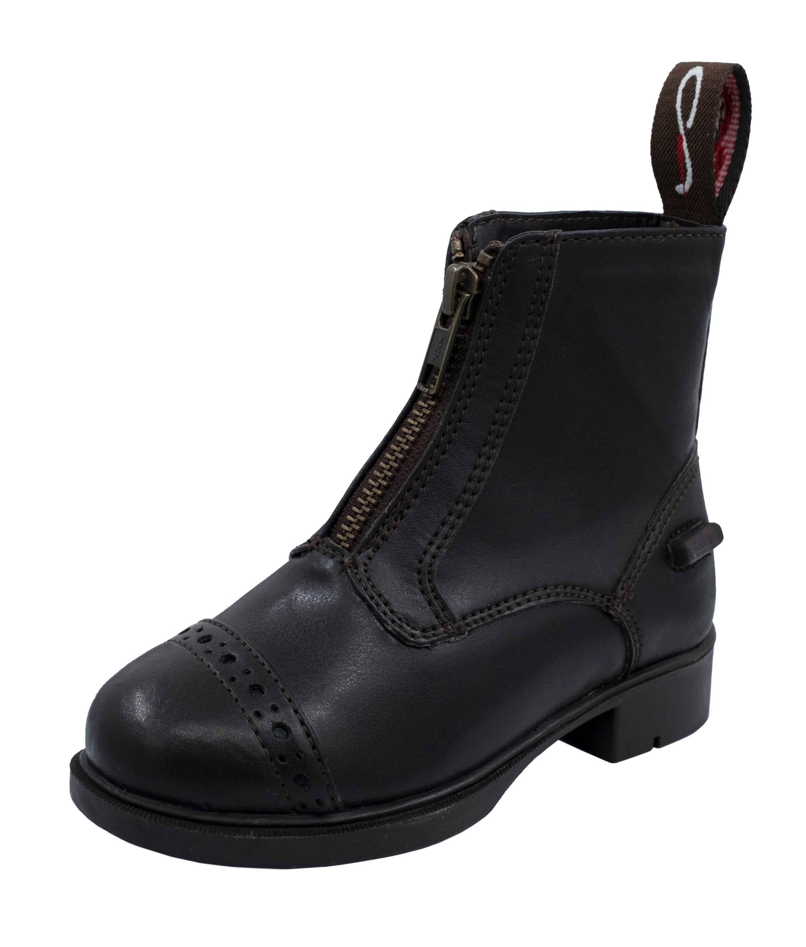 CA Carlisle Zip Boot Kids Black / 26