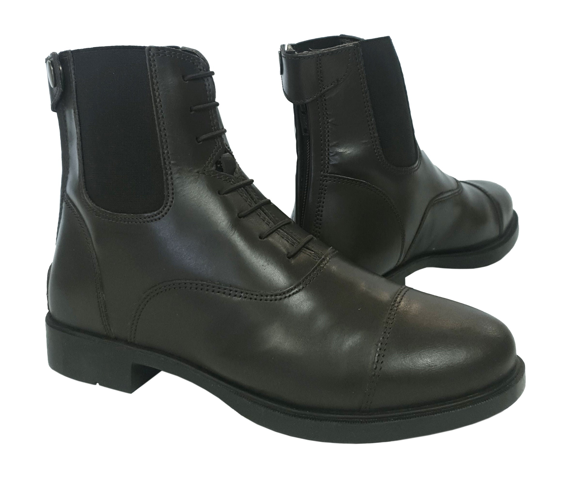 CA Oslo Lthr Lace Up Pdk Boot Brown / 35