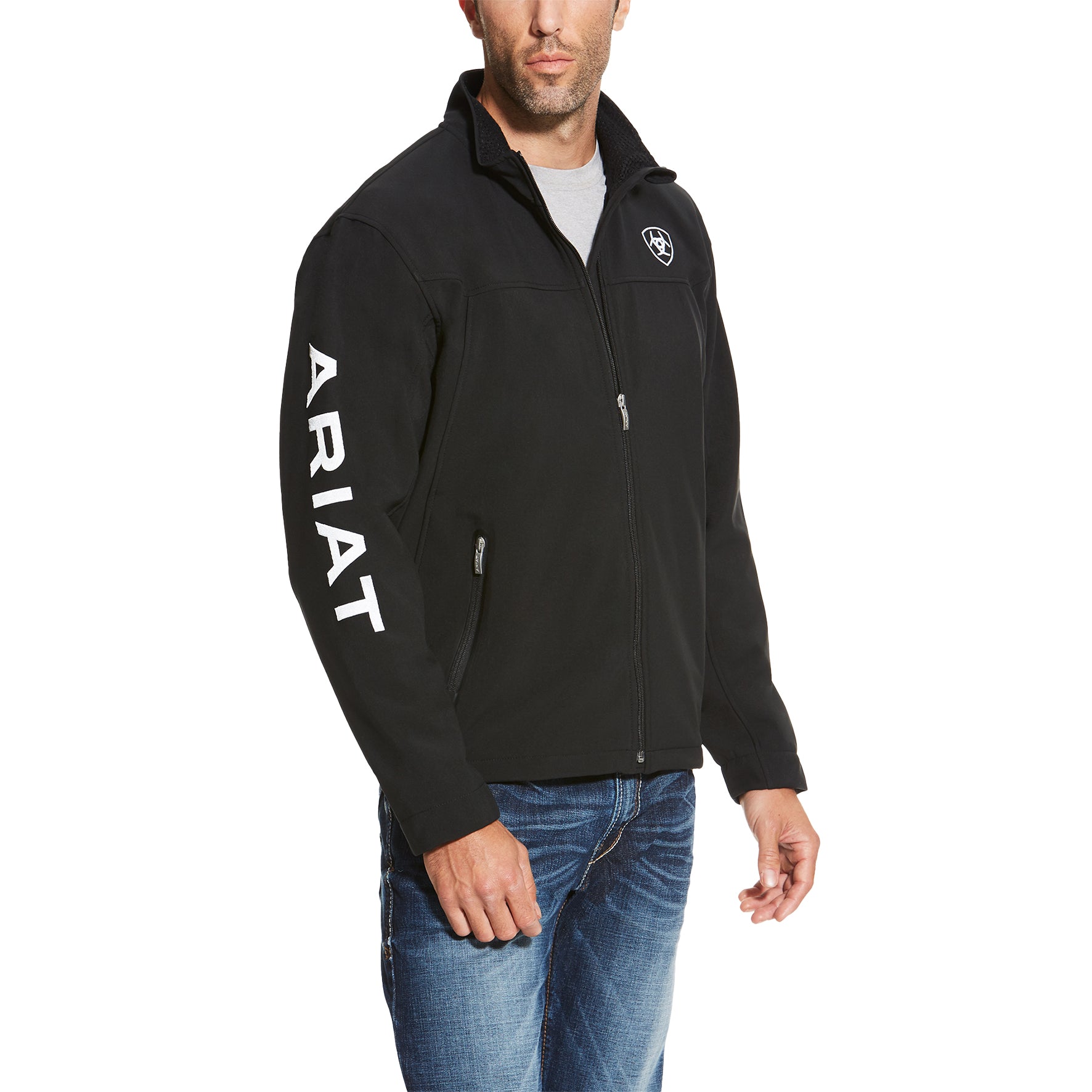 C-Ariat Mens Team Softshell (L Blk)