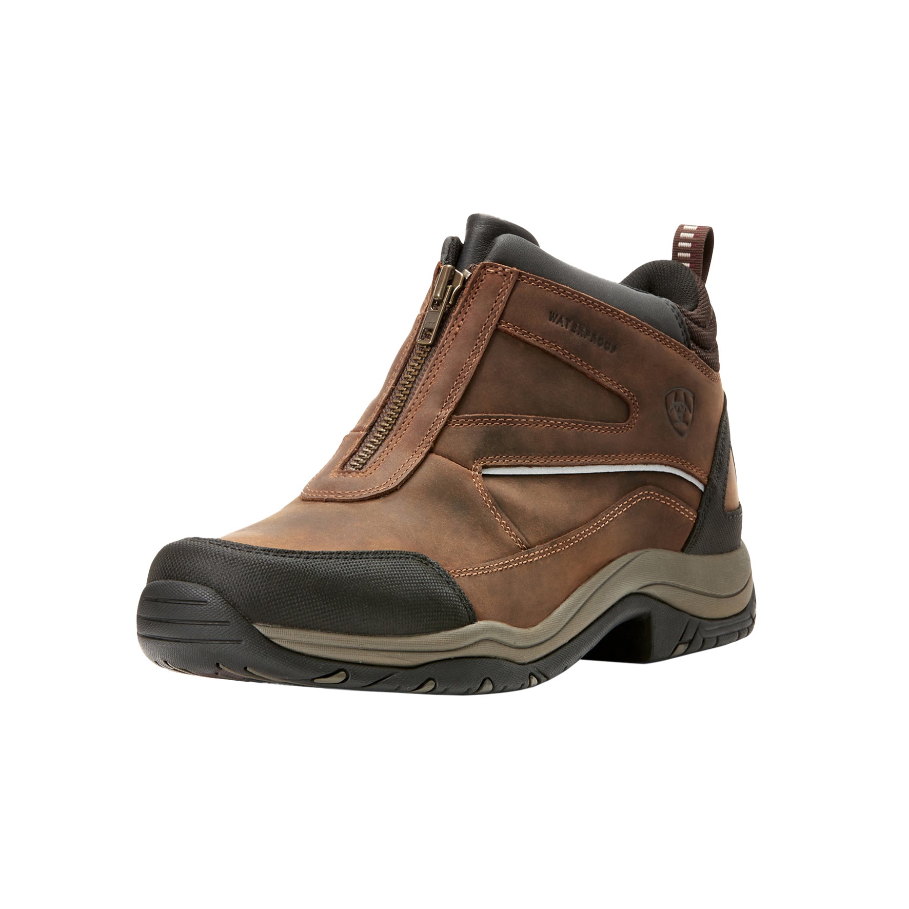 C-Ariat Mens Telluride Zip H2O(11.0 Brown)