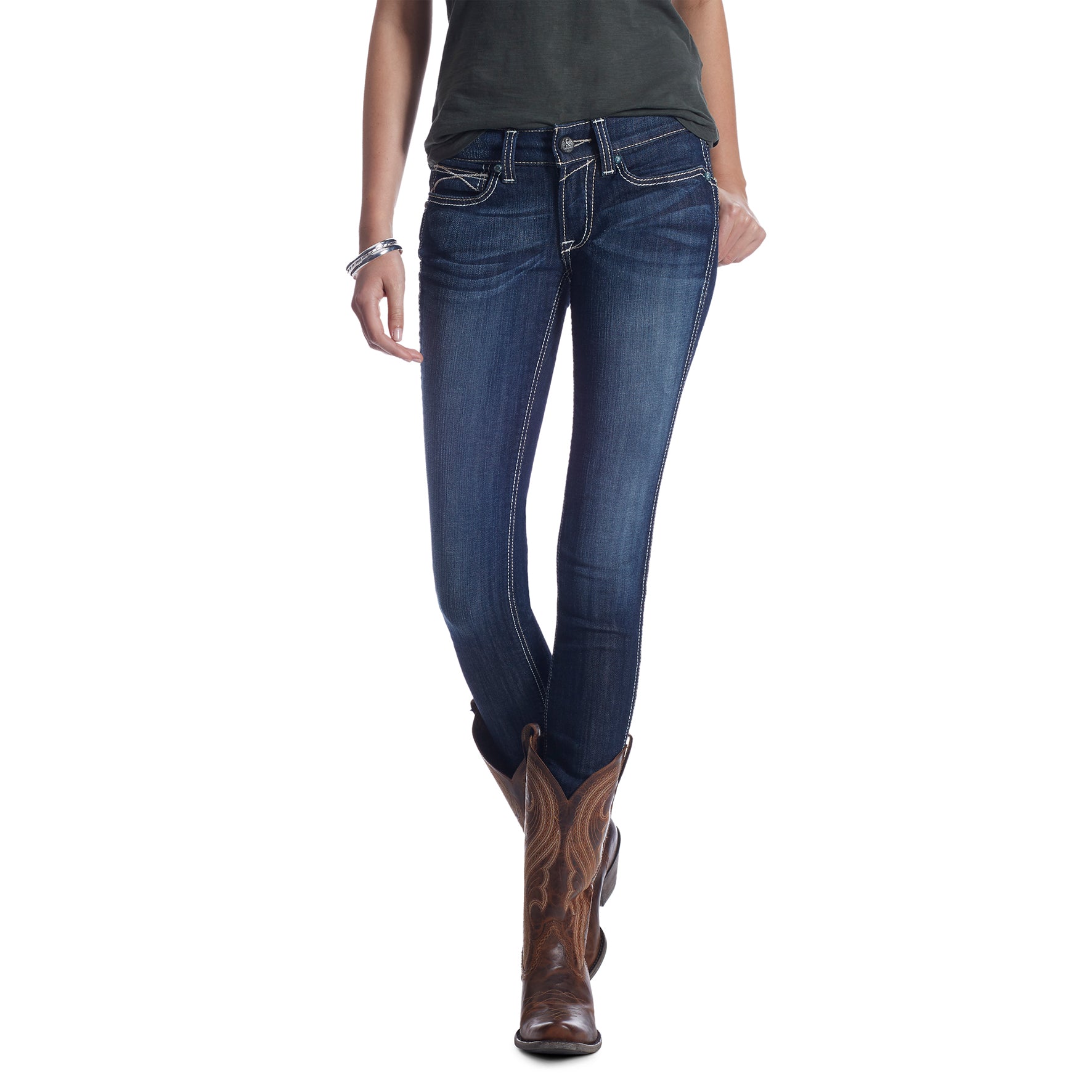 C-Ariat Womens REAL Ella Jean (33 R)