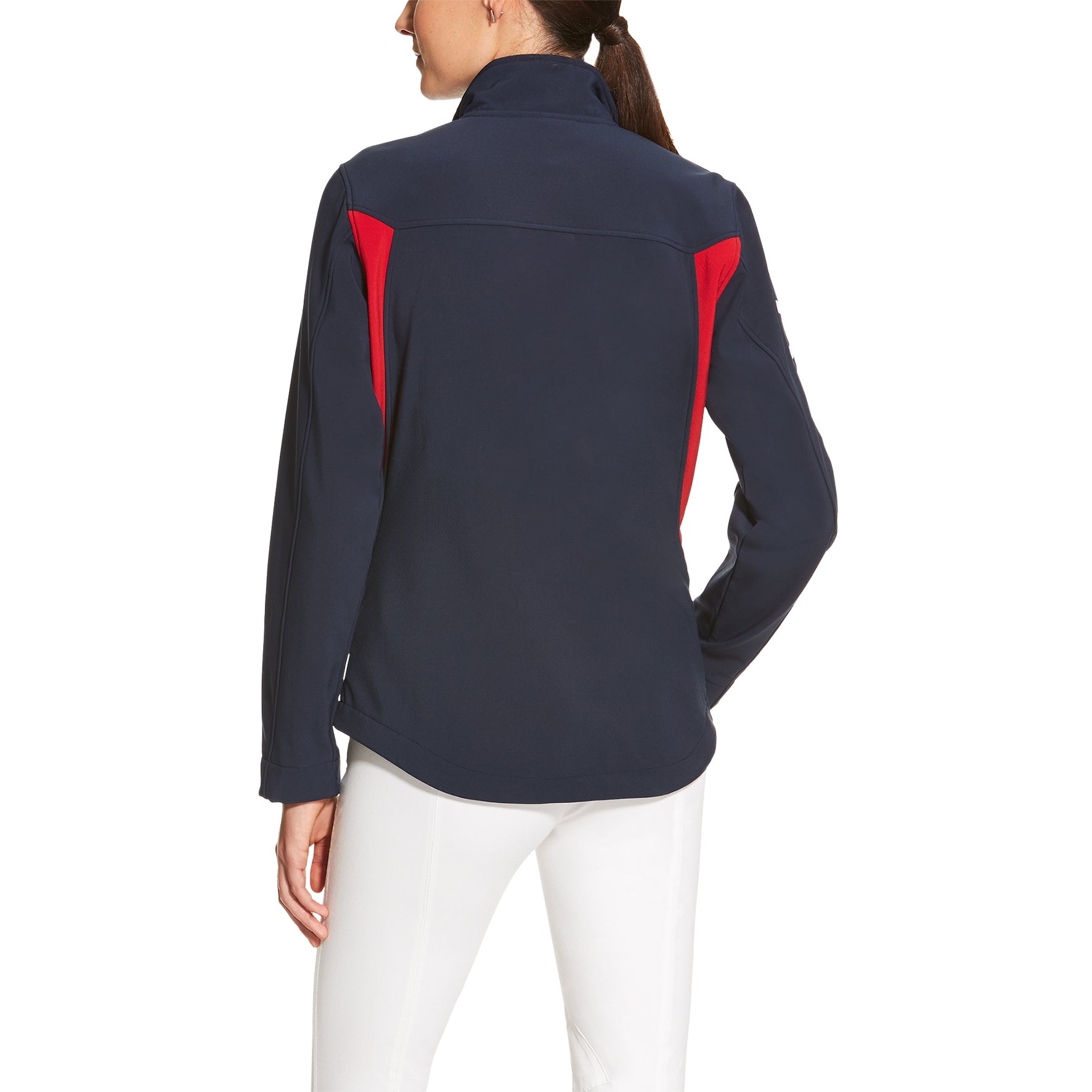 C-Ariat Womens Team Softshell (XL Nvy)