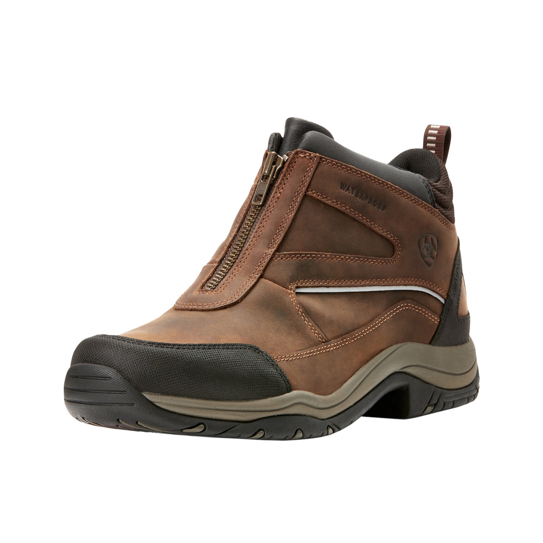 C-Ariat Womens Telluride ZipH2O(6.5 Brown)