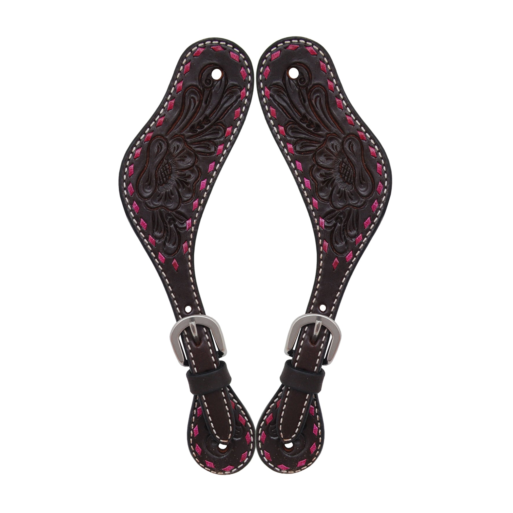 C-Origin A1 Ladies Floral Leather SpurStrap
