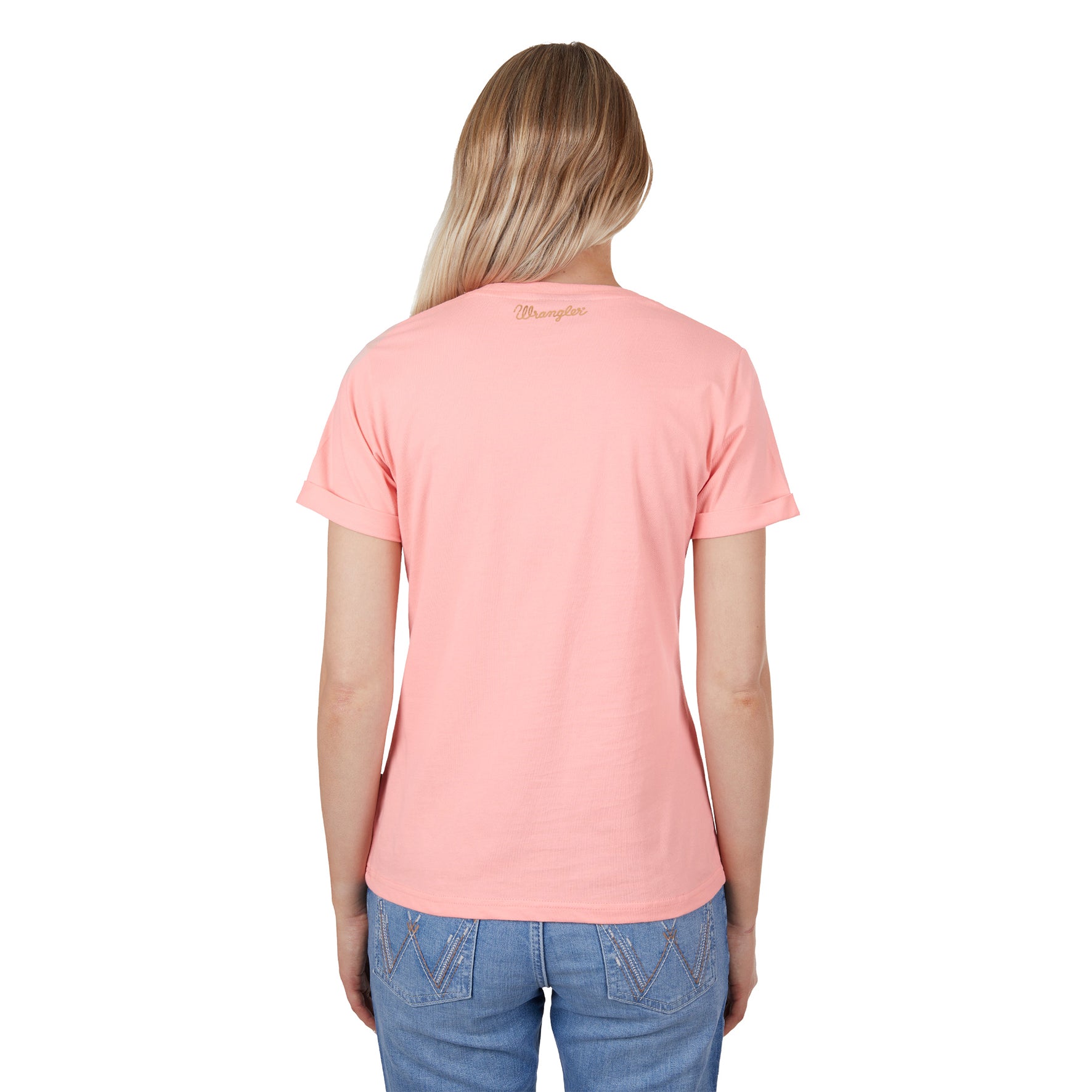 C-Wrangler Womens Darcy Tee (8 Peach)