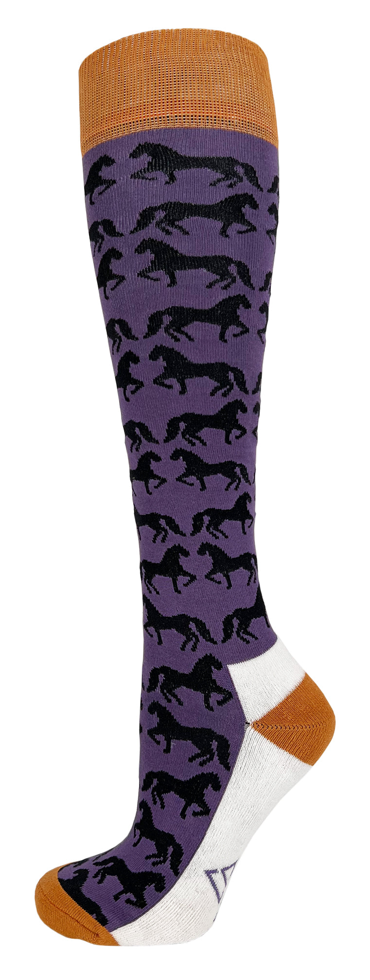 CA Silhouette Socks (Purple)