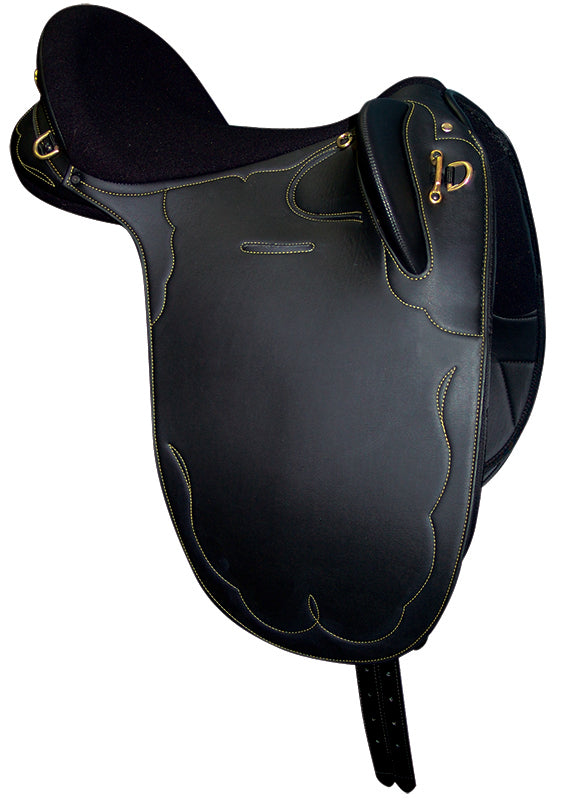 Clearance Stock Saddle Synthetic(17 Blk)