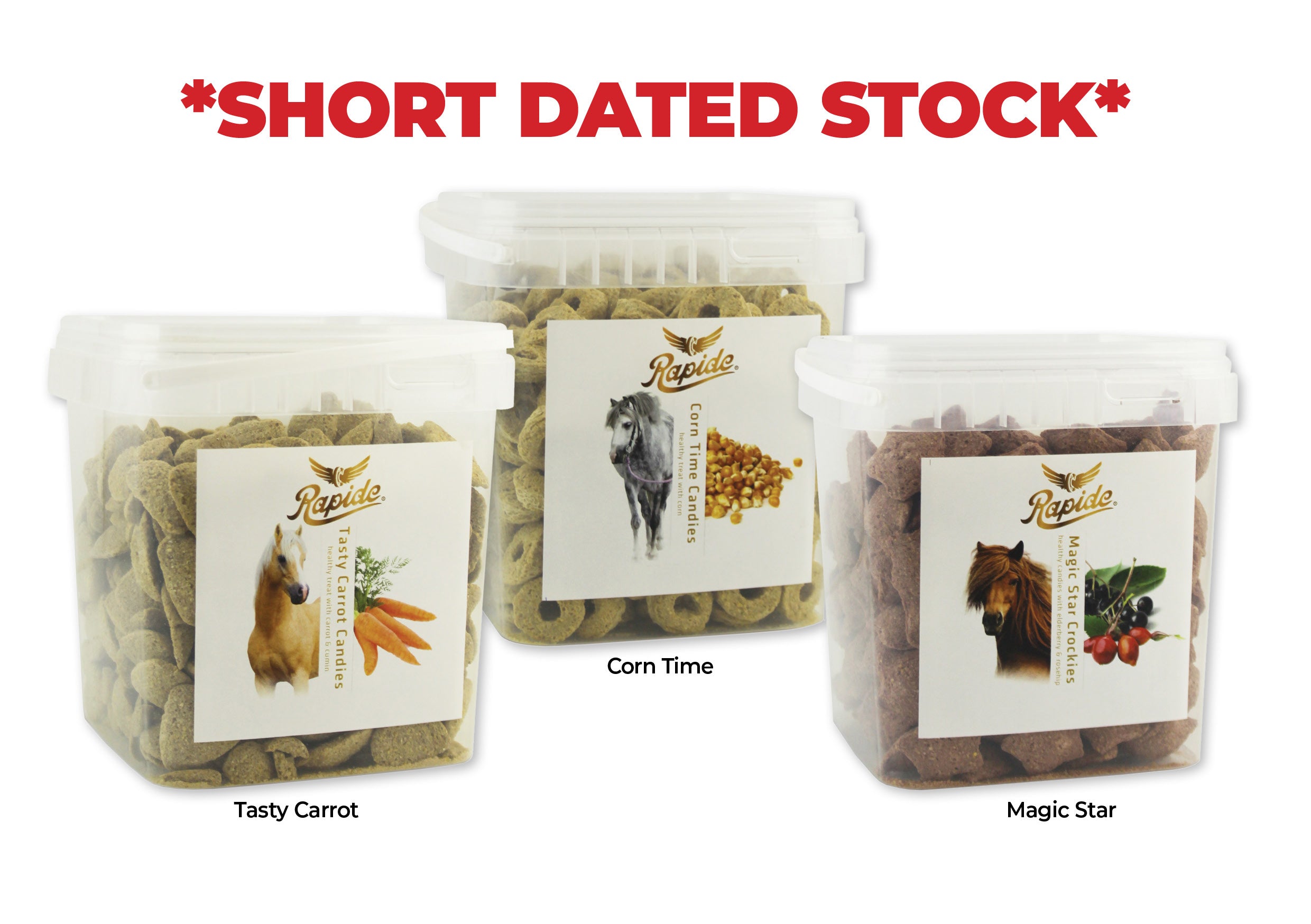 Rapide Horse Candy % Corn Time / 2l