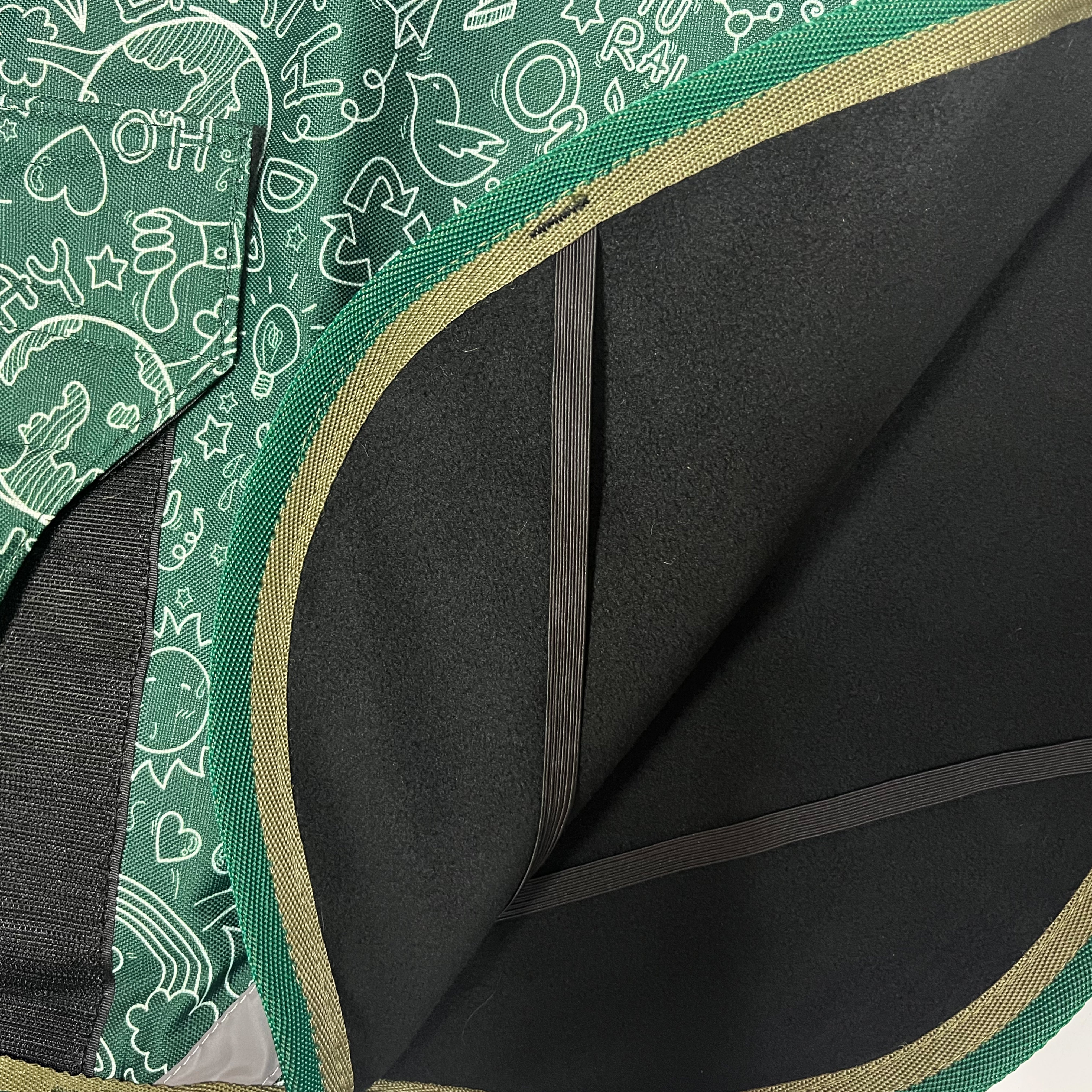 KiwiGreen 600D Fleece Lined Dog Coat One / 12