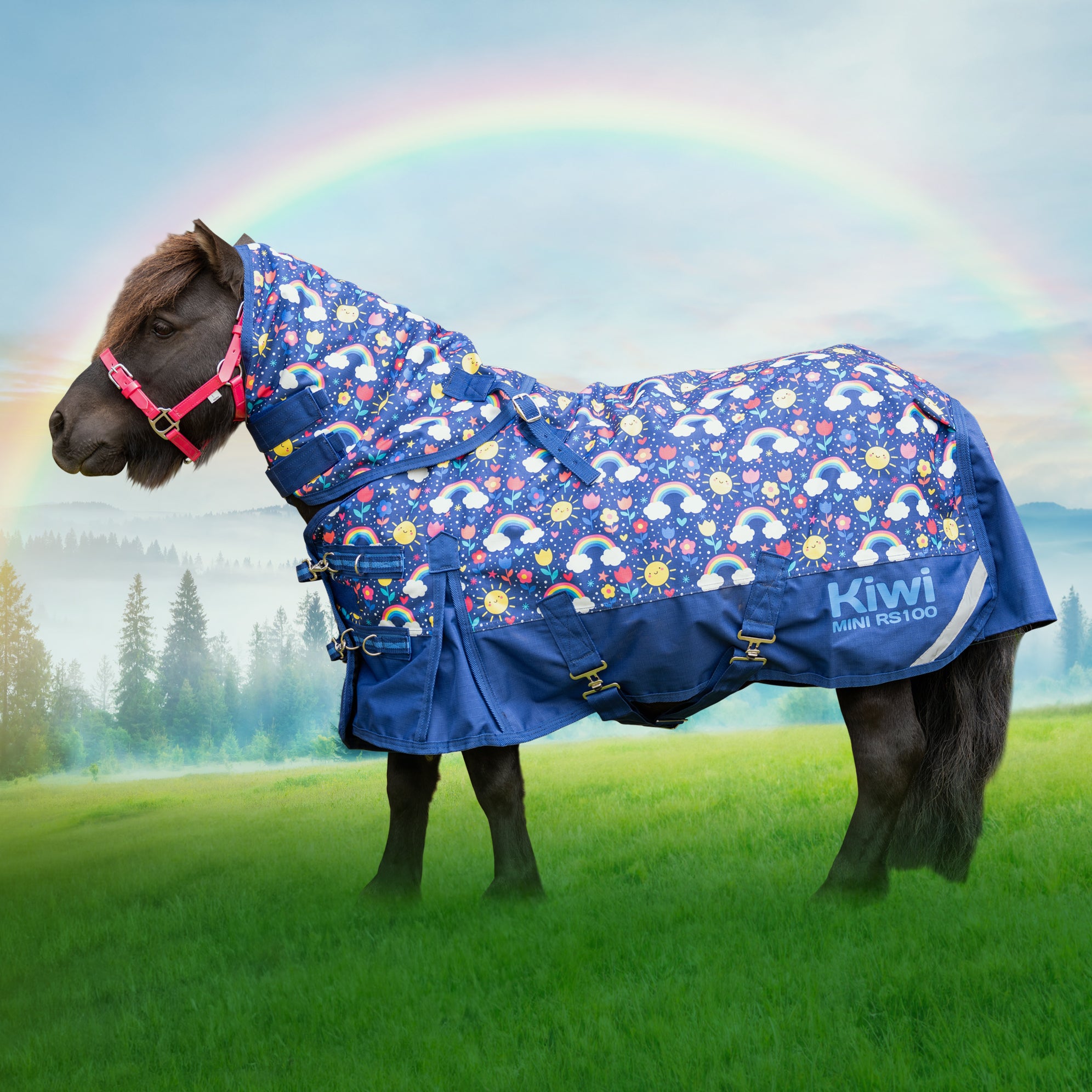 Kiwi 1200 Rainbow Mini Rug Set 100g One / 24