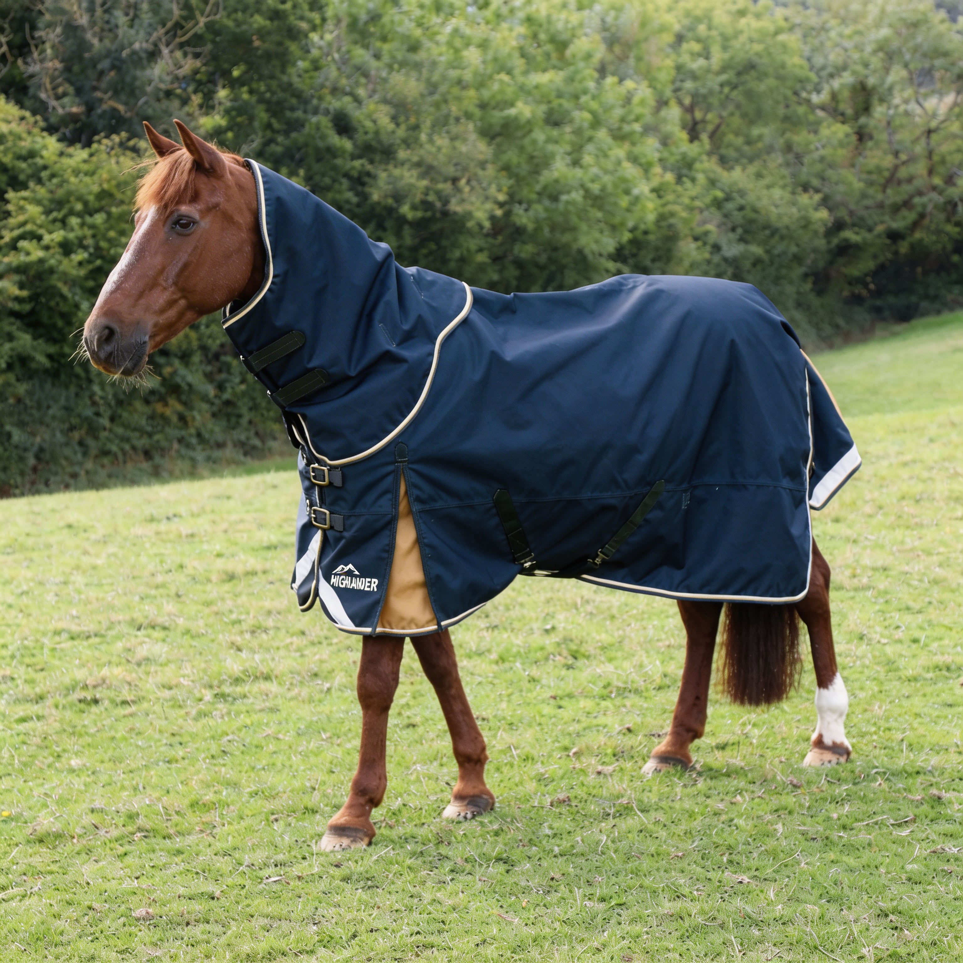 Shires Highlander Plus Rug Set 300g One / 3.6
