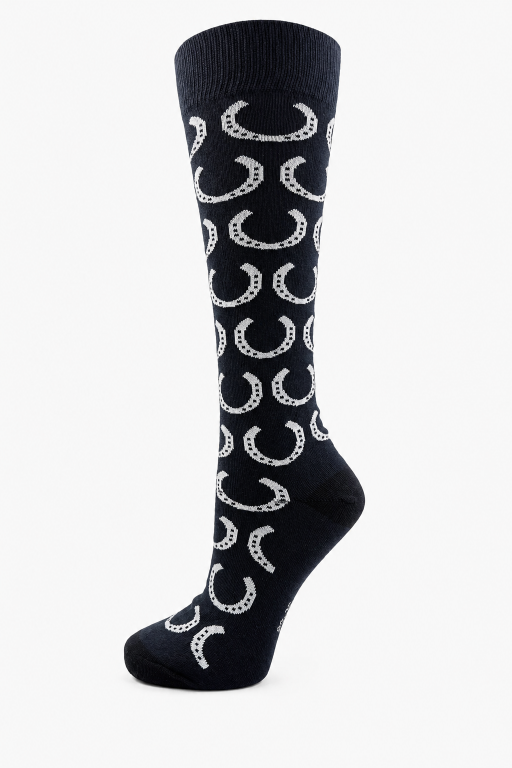 Cooper Allan Horseshoe Socks (Lge Navy)