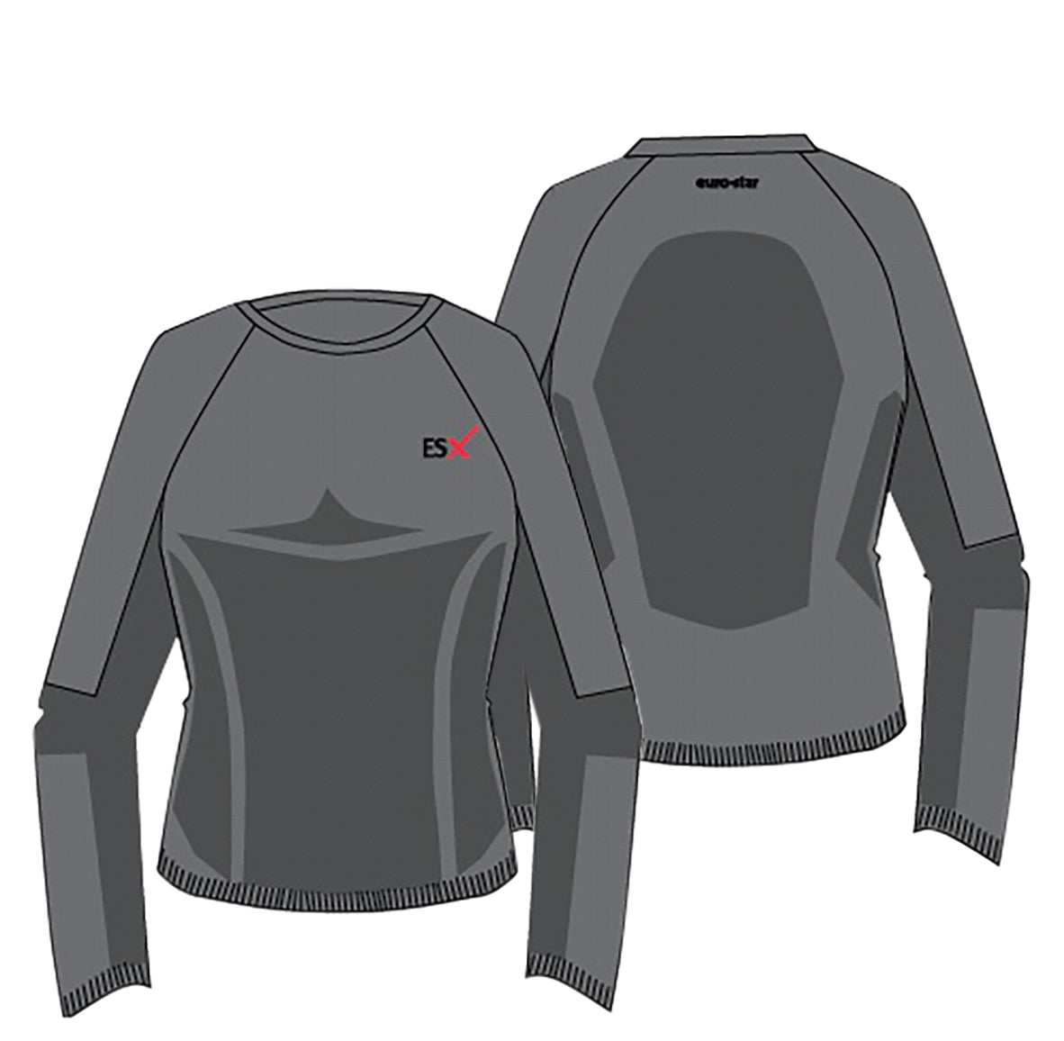 Eurostar Unisex ESX Thermoshirt Grey / X Large