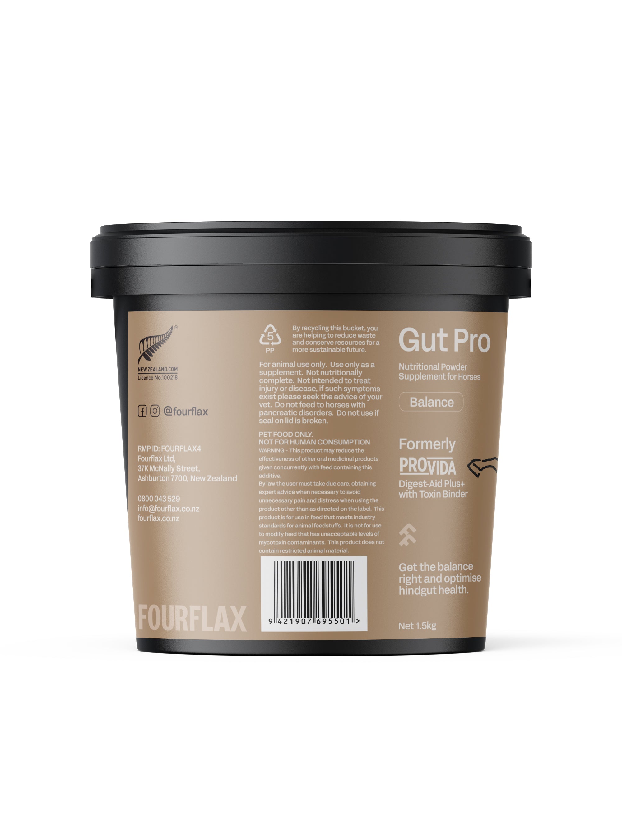 Fourflax Equine Gut Pro One / 1.5kg