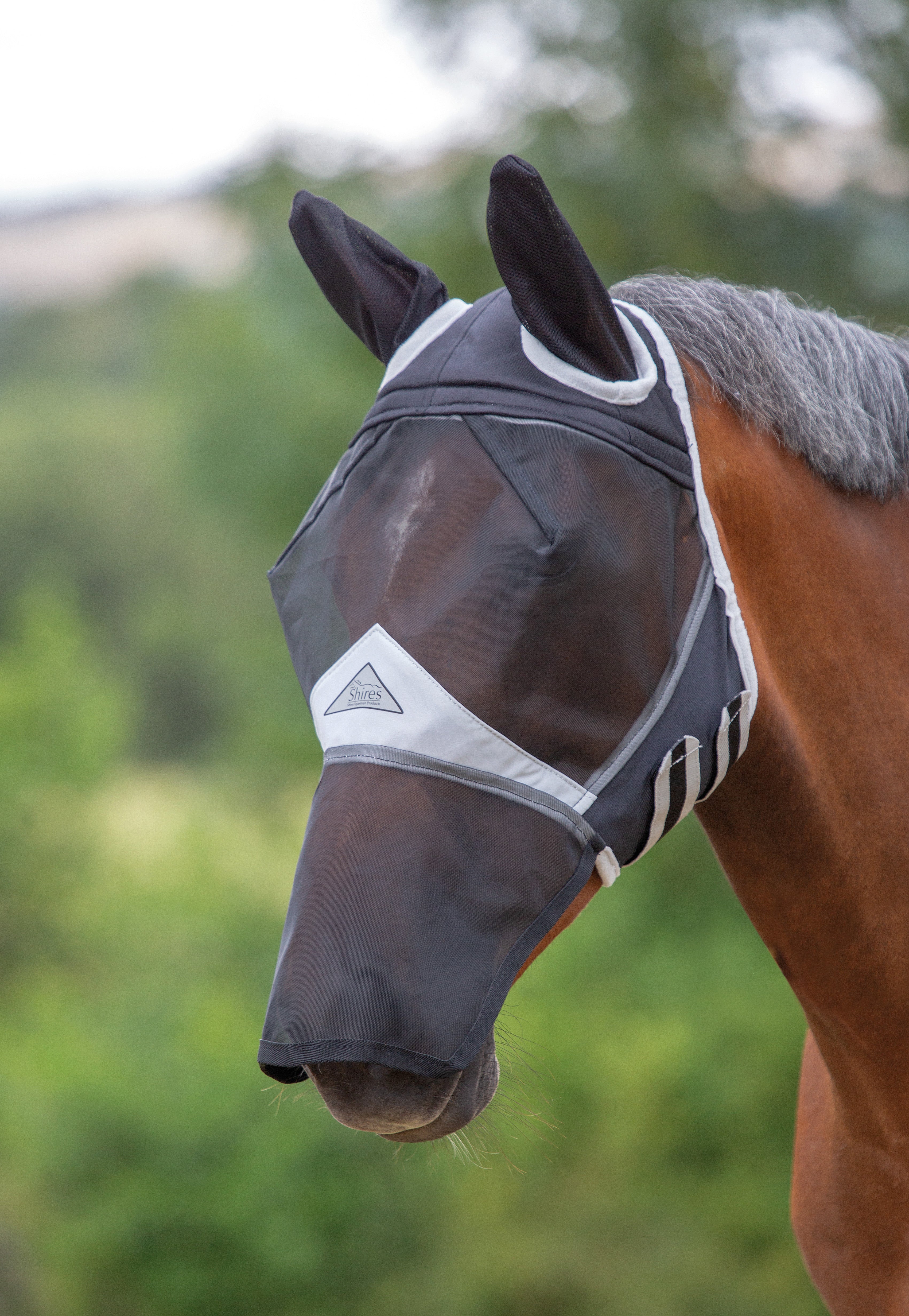 Shires FM Fly Mask w/Ears & Nose One / X Full