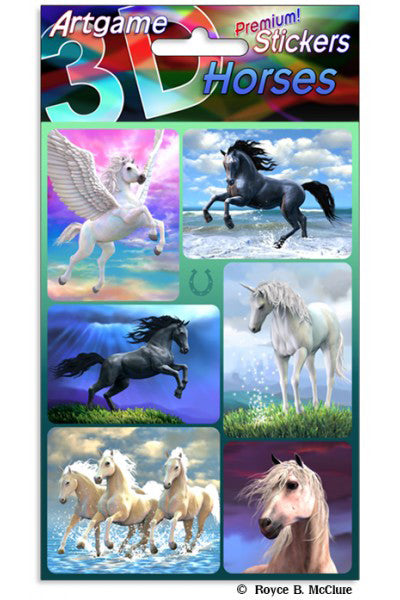 Stickers 3D Horses