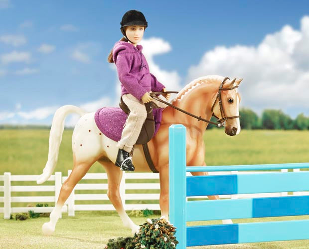 Breyer FS English Horse and Rider%