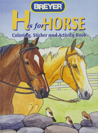 Breyer H is for Horse Coloring Book