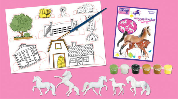 Breyer Horse Crazy Colorful Breeds Pnt%