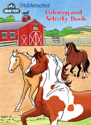Breyer Stablemates Coloring/Act Book%