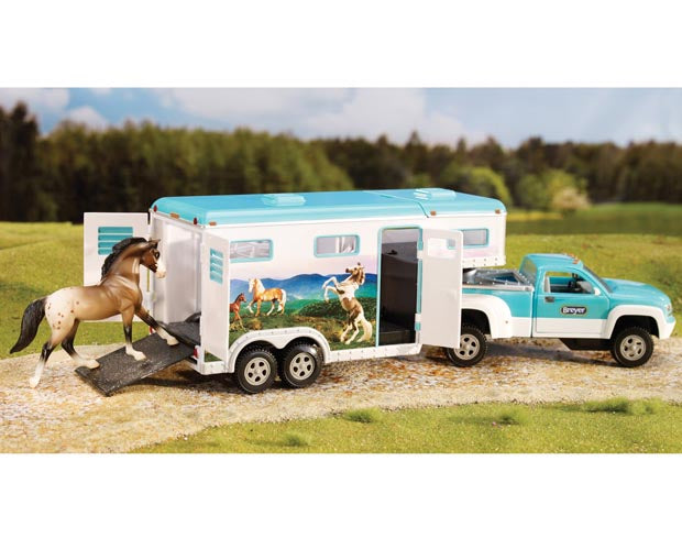 Breyer StablematesTruck&GooseneckTraile%