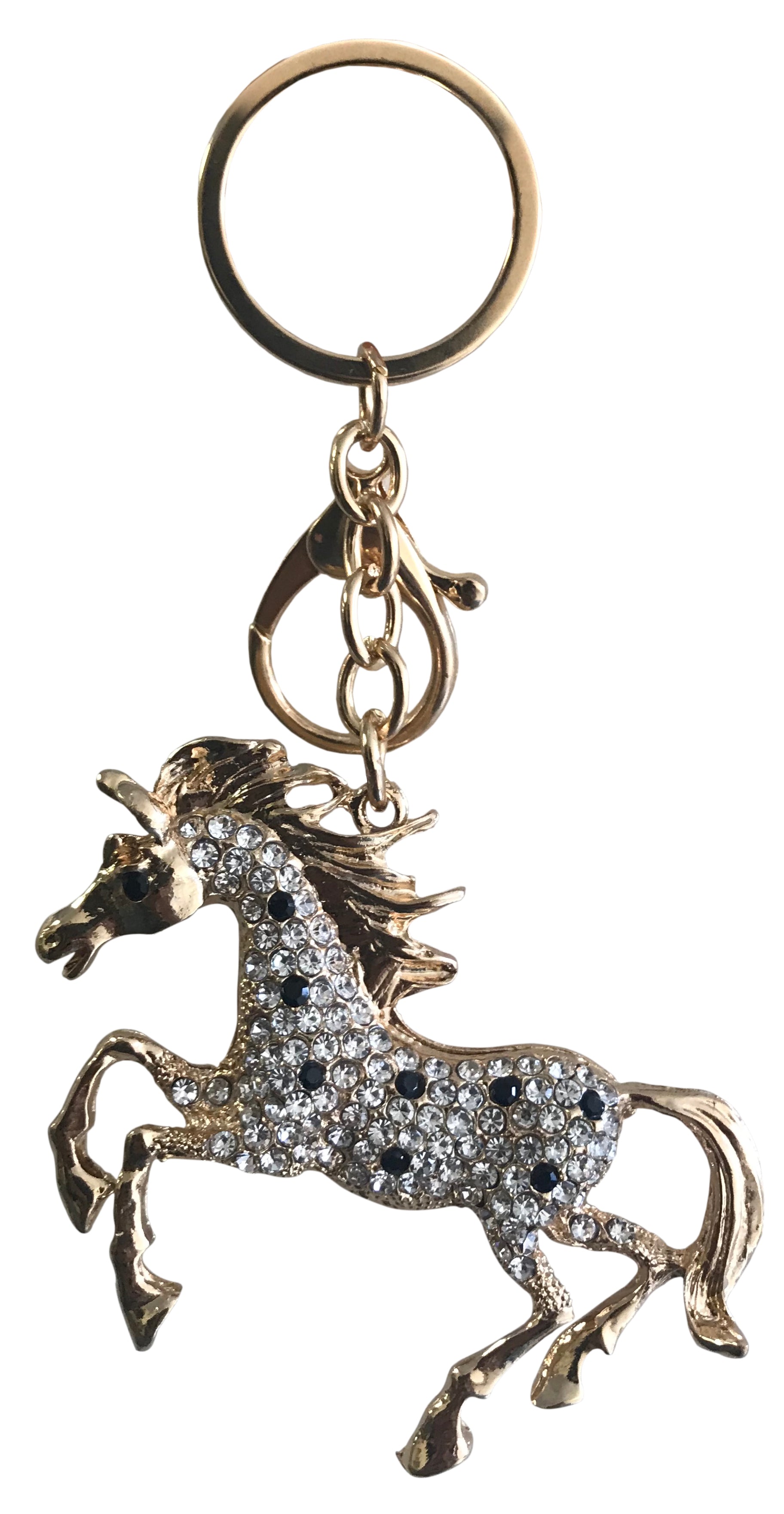 Keyring W Diamante Red / All