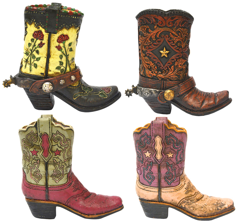 Pure Western Boot Pen Holder