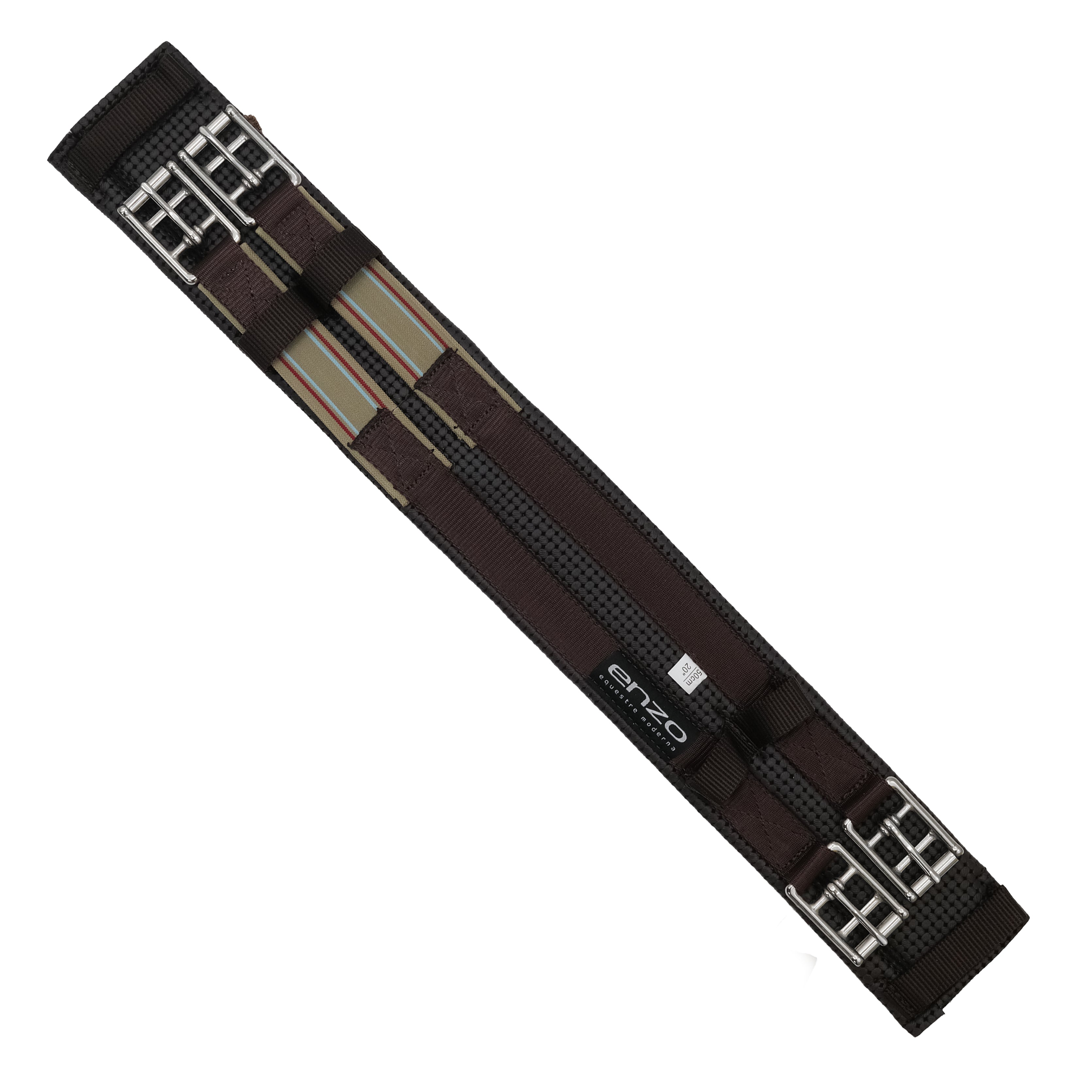 Girth A/G Dressage Elastic SS Black / 20