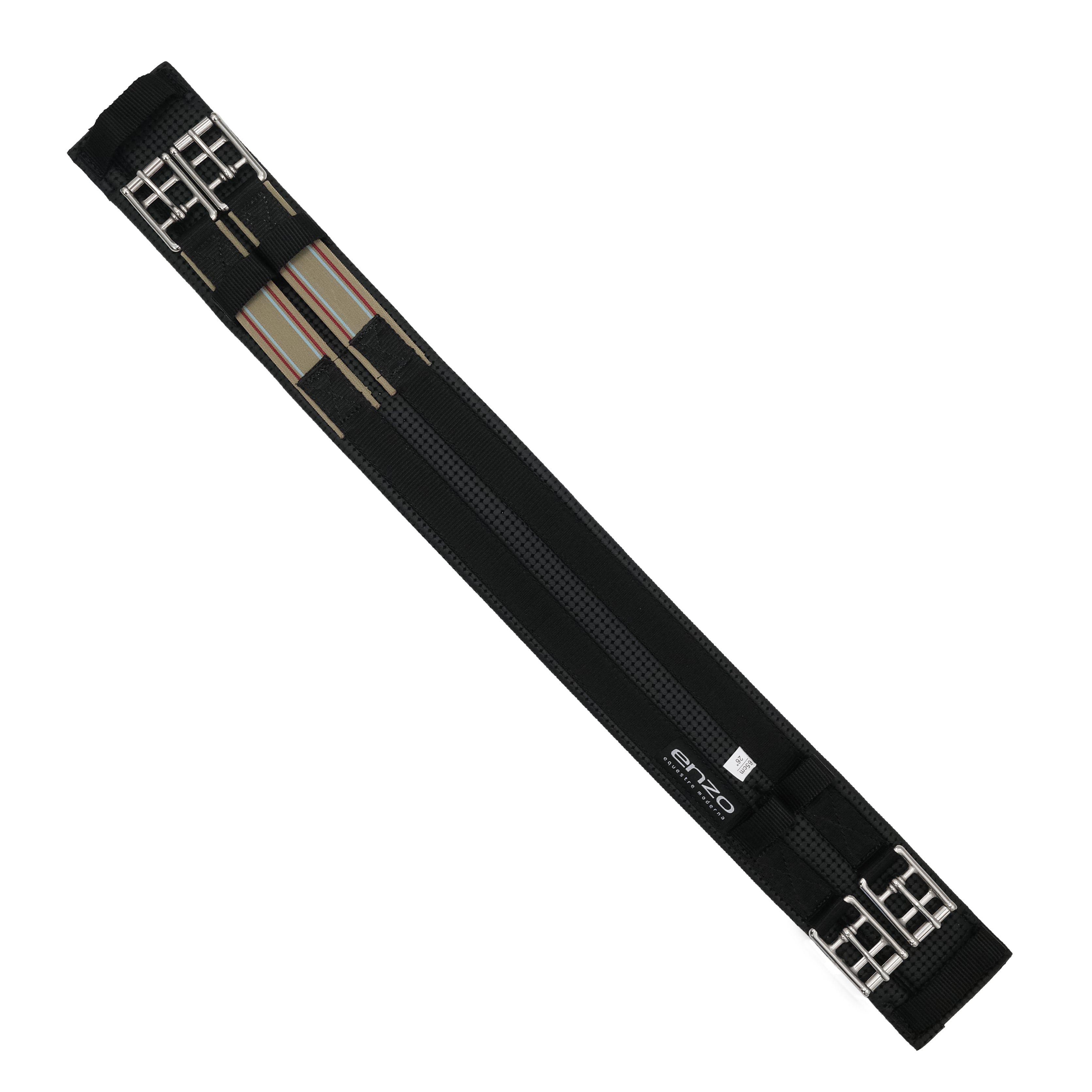 Girth A/G Dressage Elastic SS Black / 20