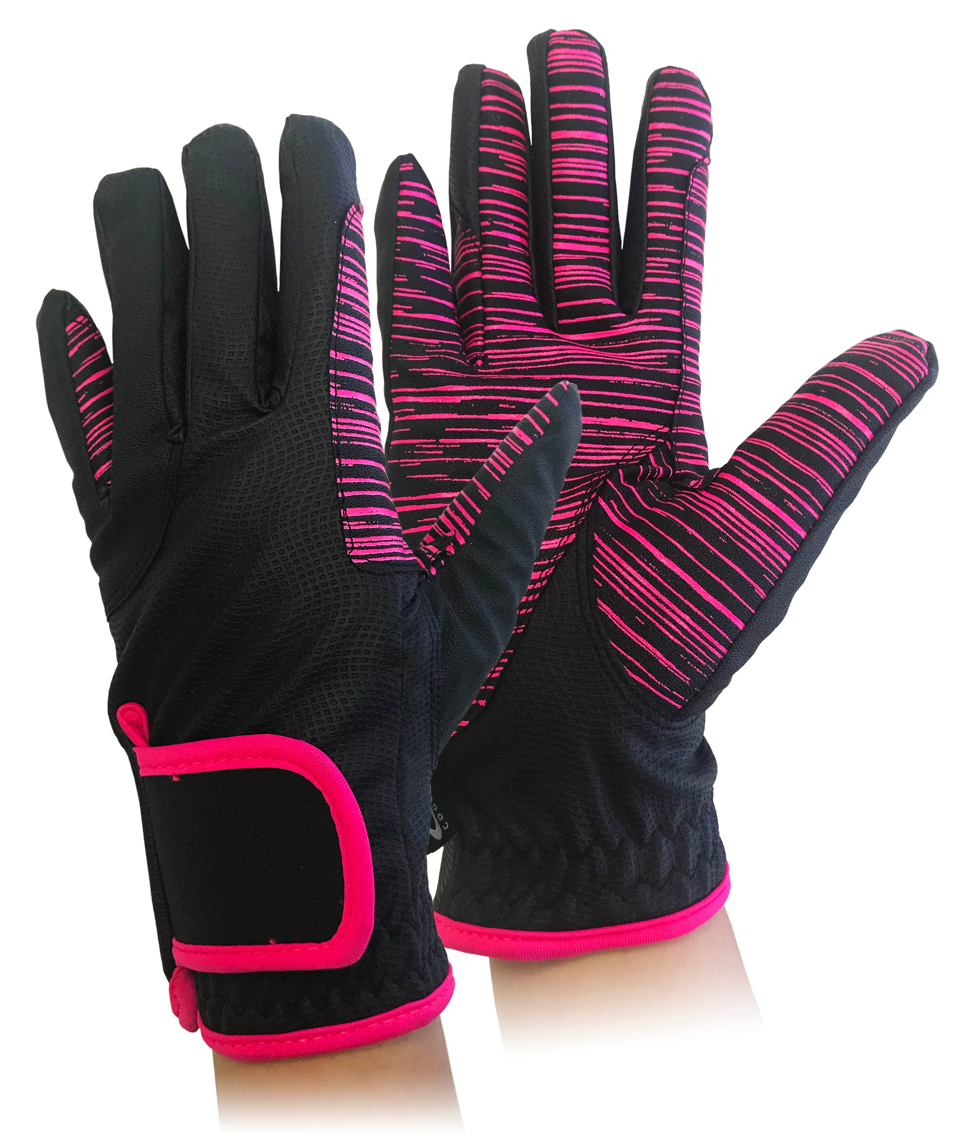 CA Ivy Gloves Black/Pink / X Large