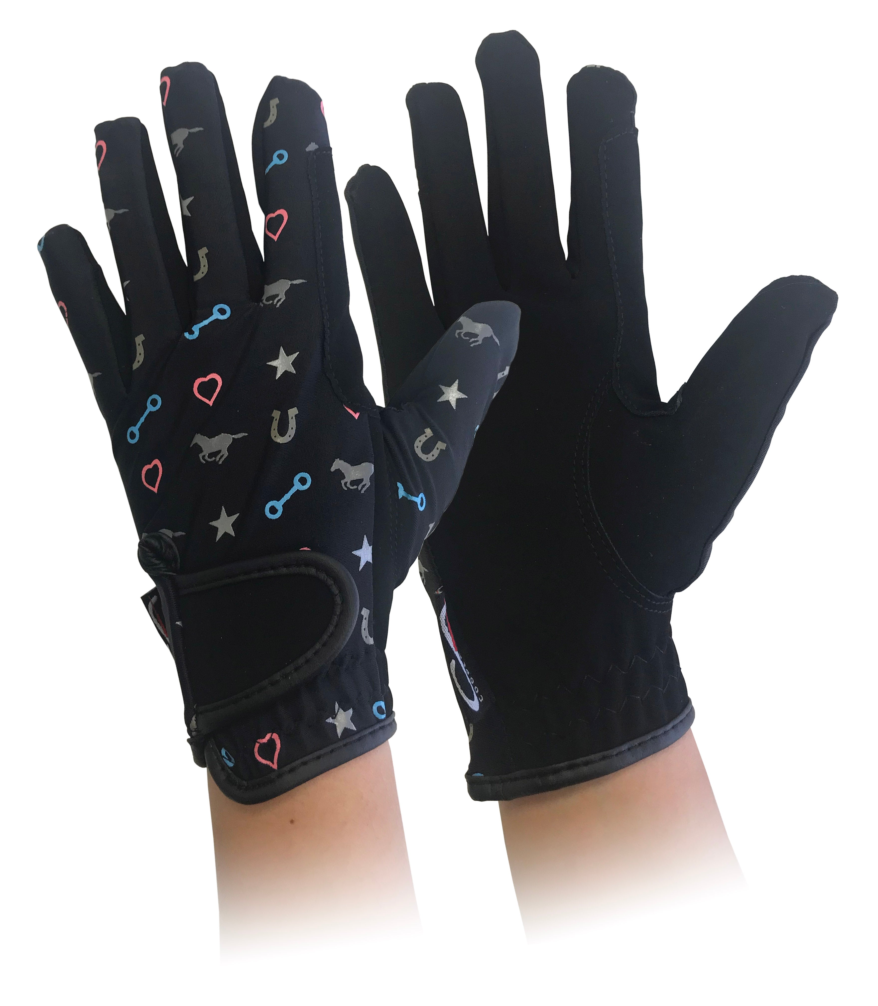 CA Kids Molly Gloves Black / Large