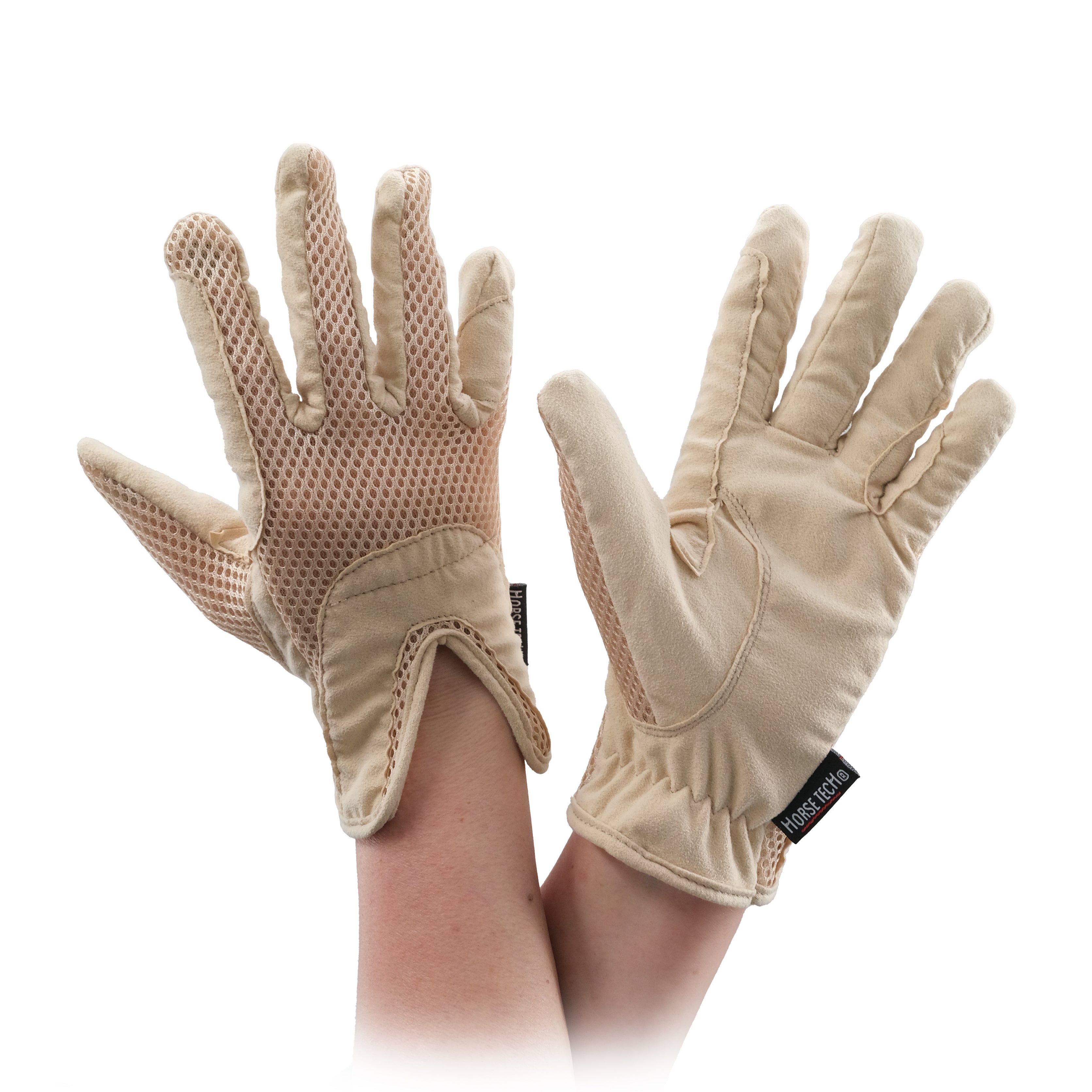 Horse Tech Breathable Glove Black / Medium