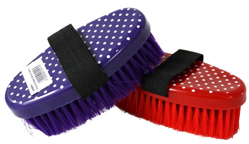Polka Dot Body Brush (Asst)%