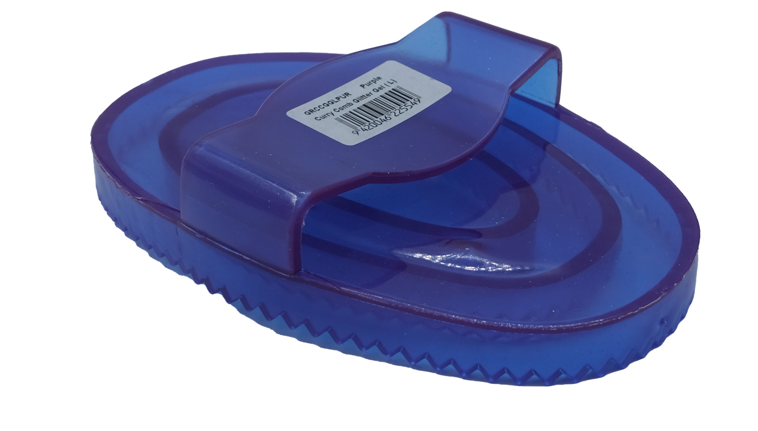 Curry Comb Glitter Gel Blue / Large