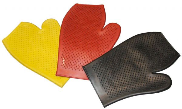 Rubber Grooming Mitt (Standard)