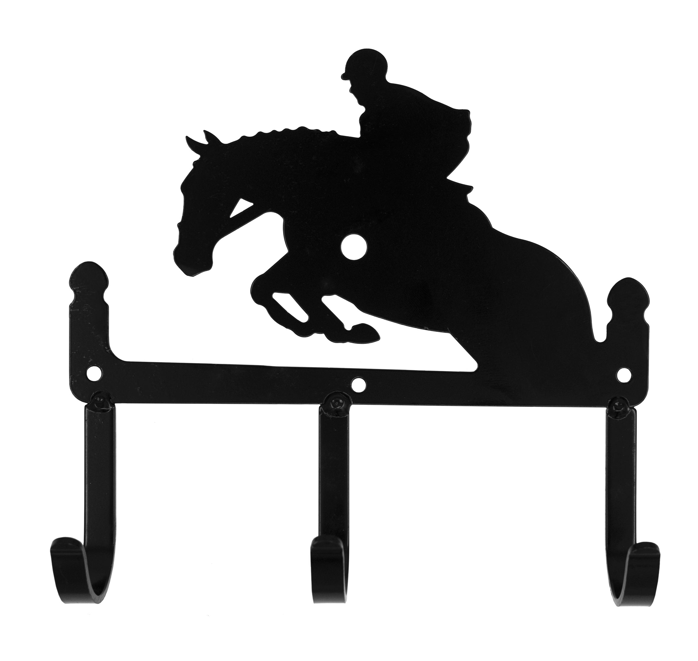 3 Hook Key Holder Jumping Horse