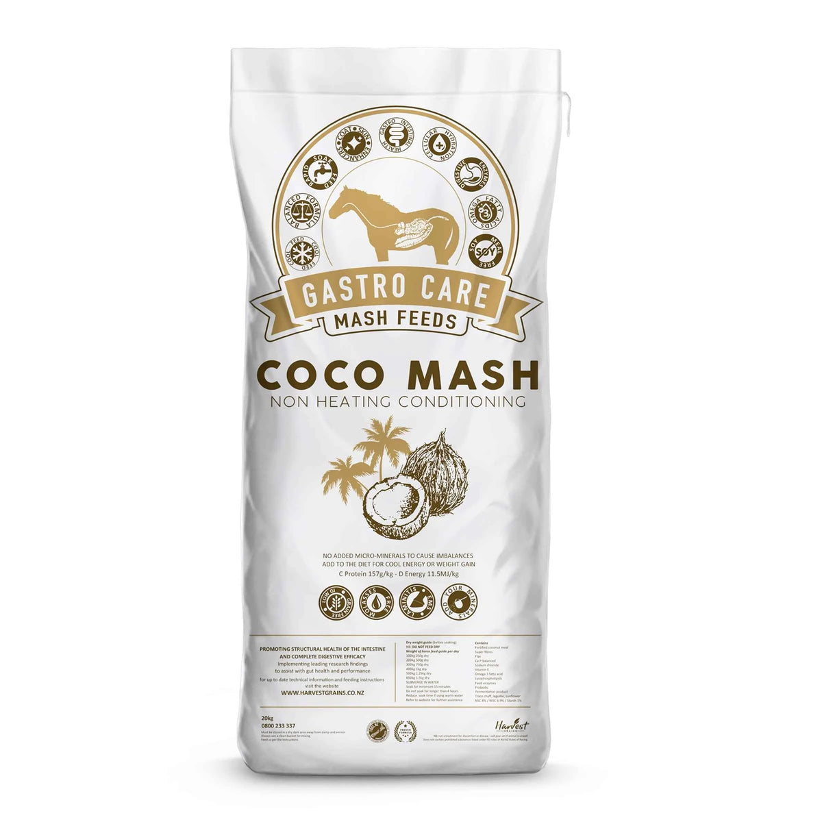 Harvest Grains Coco Mash (20kg)