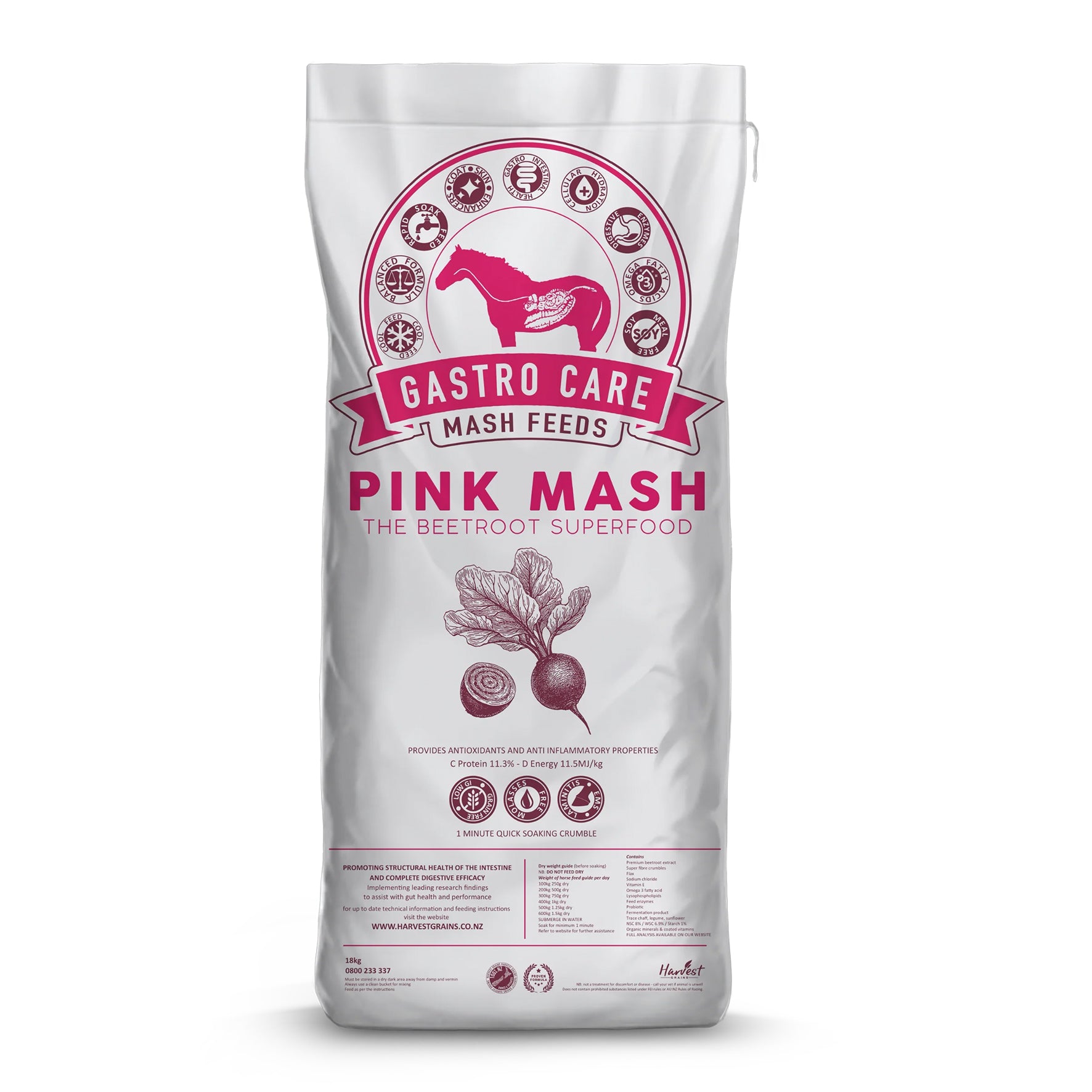 Harvest Grains Pink Mash (18kg)